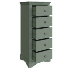 Swindon Cactus Green 5 Drawer Wellington Chest -Fresh sleep Store swindon cactus green 5 drawer wellington chest p81217 162576 zoom