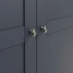 Swindon Midnight Grey 2 Door 4 Drawer Wardrobe -Fresh sleep Store swindon midnight grey 2 door 4 drawer wardrobe p74583 114068 zoom