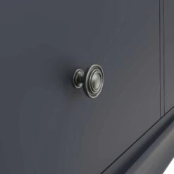 Swindon Midnight Grey 3 Door 3 Drawer Wardrobe -Fresh sleep Store swindon midnight grey 3 door 3 drawer wardrobe p74584 114077 zoom