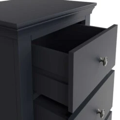 Swindon Midnight Grey 5 Drawer Wellington Chest -Fresh sleep Store swindon midnight grey 5 drawer wellington chest p74570 113988 zoom