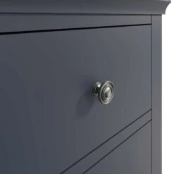 Swindon Midnight Grey 5 Drawer Wellington Chest -Fresh sleep Store swindon midnight grey 5 drawer wellington chest p74570 113989 zoom