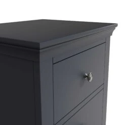 Swindon Midnight Grey 5 Drawer Wellington Chest -Fresh sleep Store swindon midnight grey 5 drawer wellington chest p74570 113990 zoom