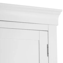 Swindon White 2 Door Full Hanging Wardrobe -Fresh sleep Store swindon white 2 door full hanging wardrobe p56894 80364 zoom