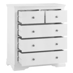 Swindon White 2 Over 3 Chest -Fresh sleep Store swindon white 2 over 3 chest p56876 80318 zoom