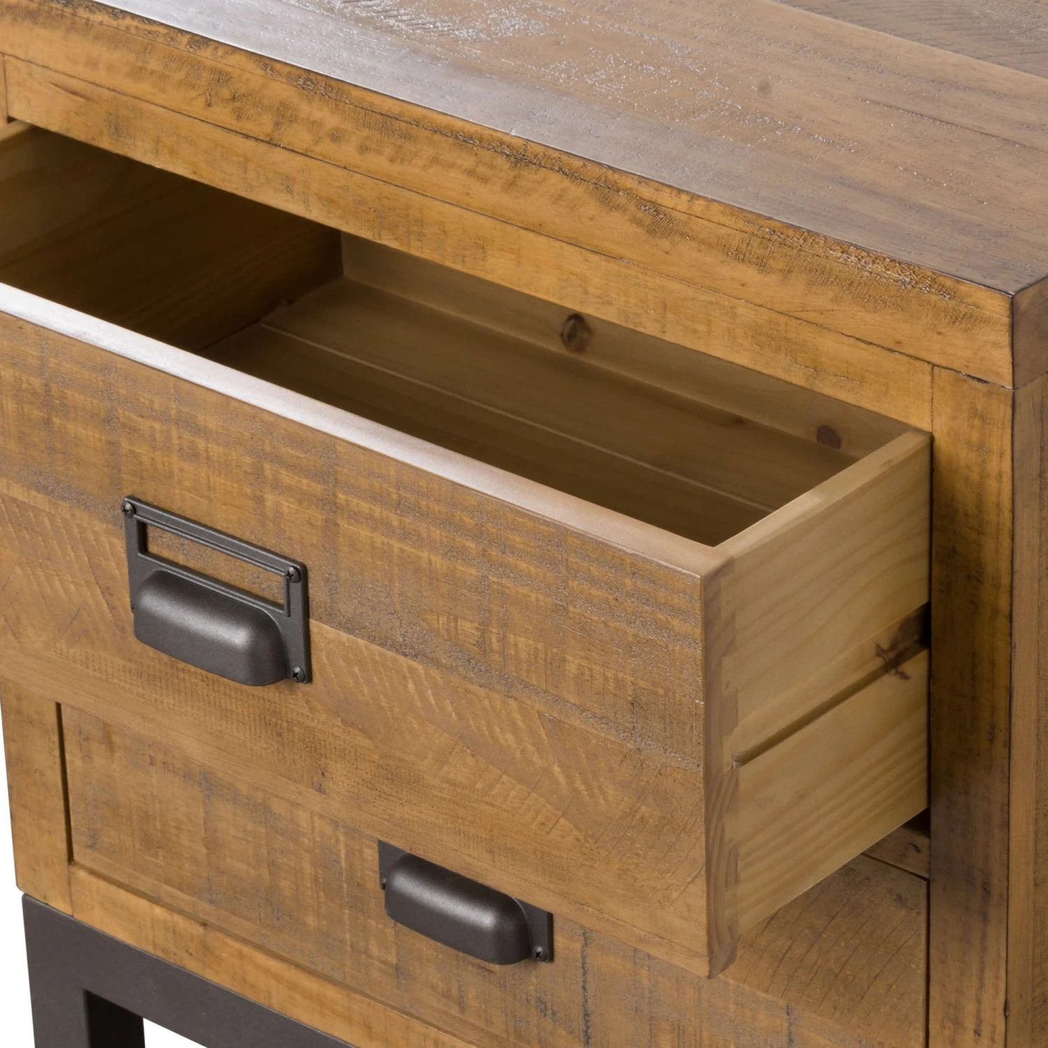 The Draftsman Two Drawer Bedside Table 4 The Draftsman Two Drawer Bedside Table - Image 2