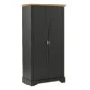 Toledo Grey & Oak 2 Door Wardrobe -Fresh sleep Store toledo grey oak 2 door wardrobe p76531 123505 zoom