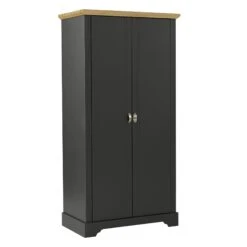 Toledo Grey & Oak 2 Door Wardrobe