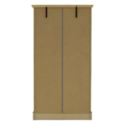 Toledo Grey & Oak 2 Door Wardrobe -Fresh sleep Store toledo grey oak 2 door wardrobe p76531 123512 zoom