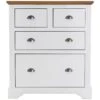 Toledo White 2 And 2 Drawer Chest -Fresh sleep Store toledo white 2 and 2 drawer chest p76418 122691 zoom