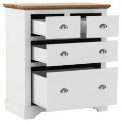 Toledo White 2 And 2 Drawer Chest -Fresh sleep Store toledo white 2 and 2 drawer chest p76418 122693 zoom