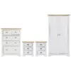 Toledo White 2 Door Wardrobe Bedroom Set -Fresh sleep Store toledo white 2 door wardrobe bedroom set p76425 122745 zoom