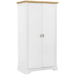 Toledo White 2 Door Wardrobe -Fresh sleep Store toledo white 2 door wardrobe p76429 122752 zoom