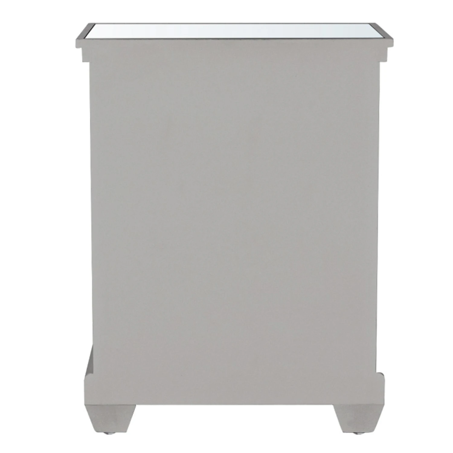 Torino 2 Drawer Bedside Cabinet Grey 7 Torino 2 Drawer Bedside Cabinet Grey - Image 5