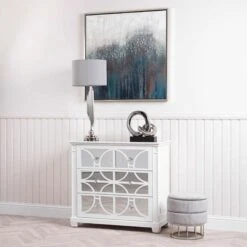 Torino White Wood 3 Drawer Chest -Fresh sleep Store torino white wood 3 drawer chest p77318 178908 zoom