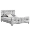 Valentina Silver Crushed Velvet Bed -Fresh sleep Store valentina silver crushed velvet bed p70979 106946 zoom