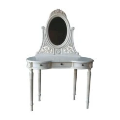 Versailles Filigree Antique French Style Dressing Table