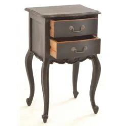 Vintage Black Side Table -Fresh sleep Store vintage black side table p78394 133630 zoom