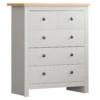 White Arlington 3+2 Chest Of Drawers -Fresh sleep Store white arlington 3 2 chest of drawers p72968 111553 zoom